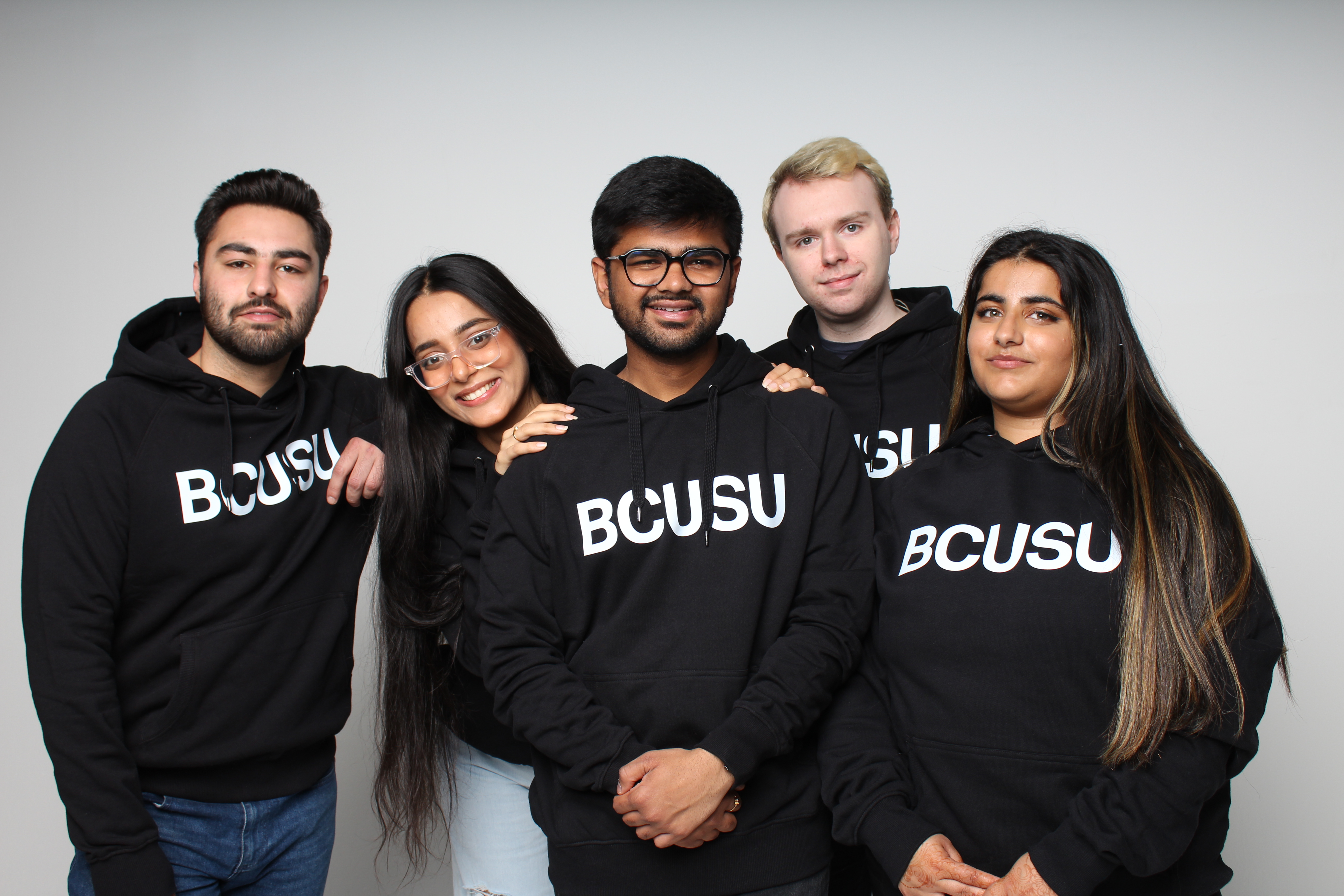 Group picture of the BCUSU Officer Team 2023/24