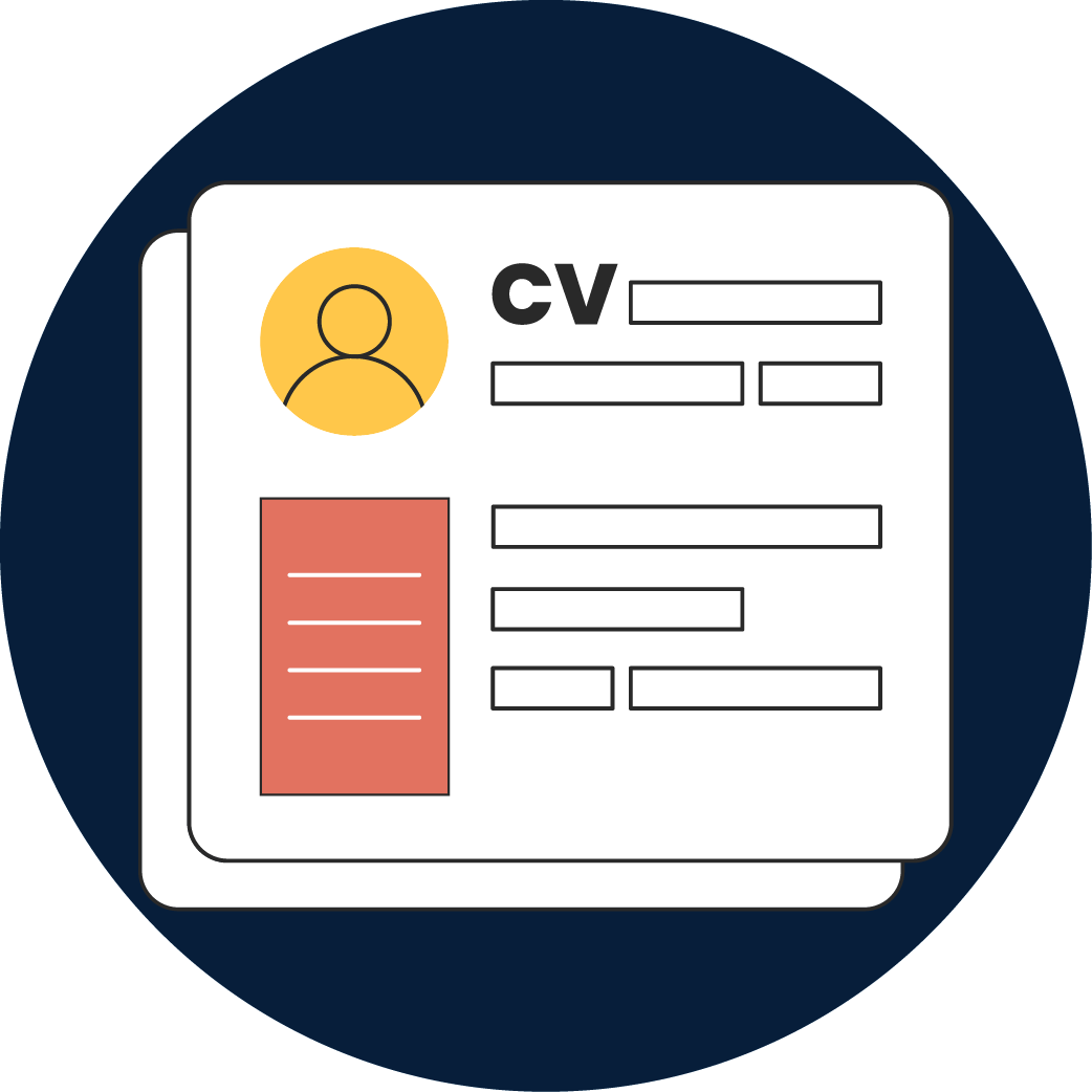 CV job application form