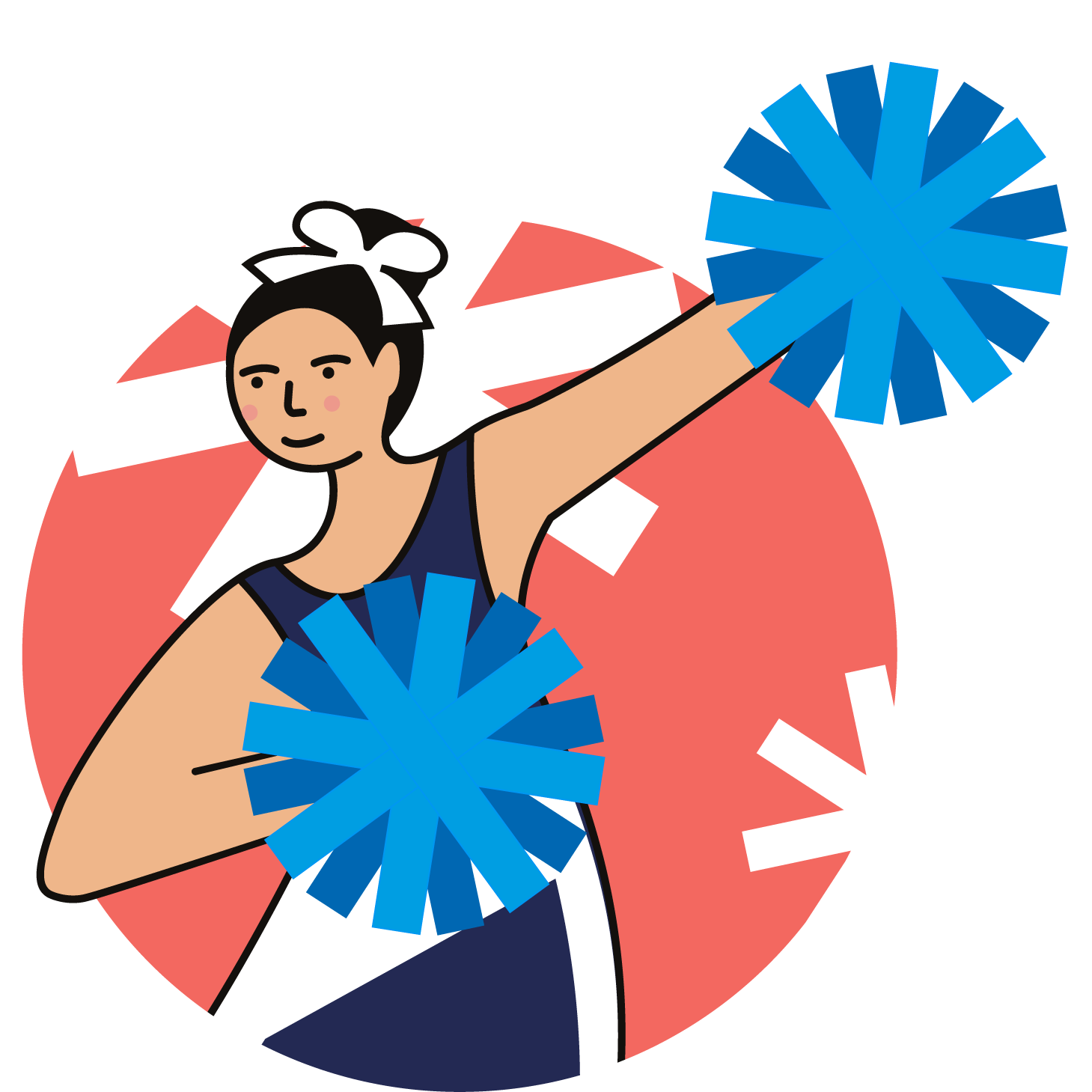 Image of cheerleader