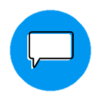 image of message bubble